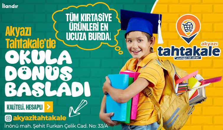 Akyazı Tahtakale'de Okula Dönüş Başladı!