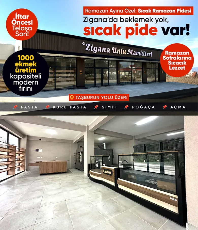 Akyazı Taşburun Yolu’nda Yeni Fırın: Zigana Unlu Mamülleri Hizmete Başladı