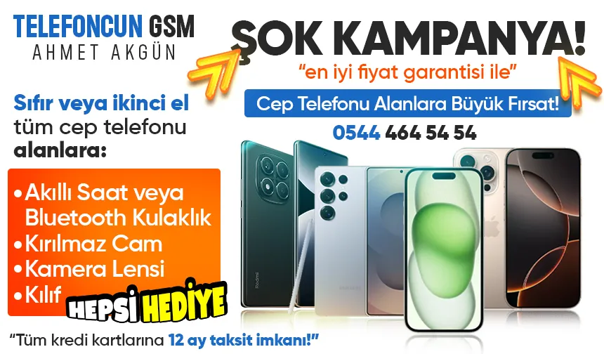 Akyazı Telefoncun Gsm'den Büyük Kampanya!