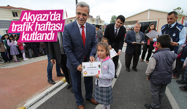 AKYAZI TRAFİK ve İLKYARDIM HAFTASI KUTLANDI
