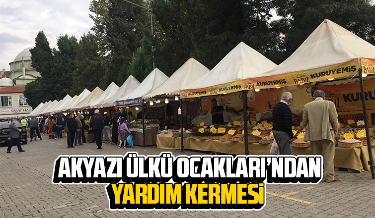 Akyazı Ülkü Ocaklarından Yardım Kermesi