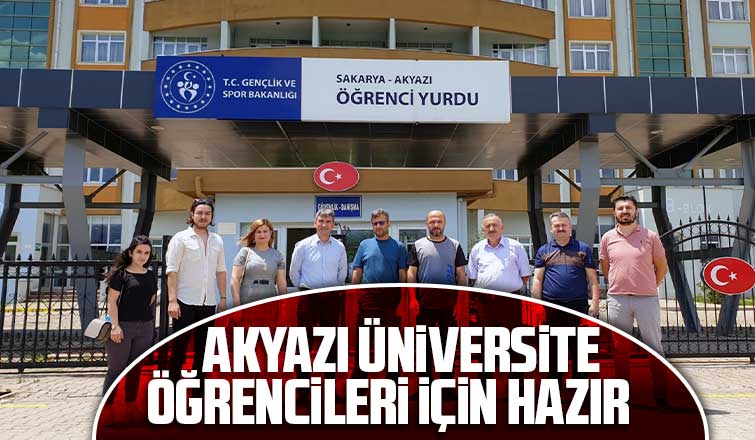 Akyazı üniversite öğrencileri için hazır