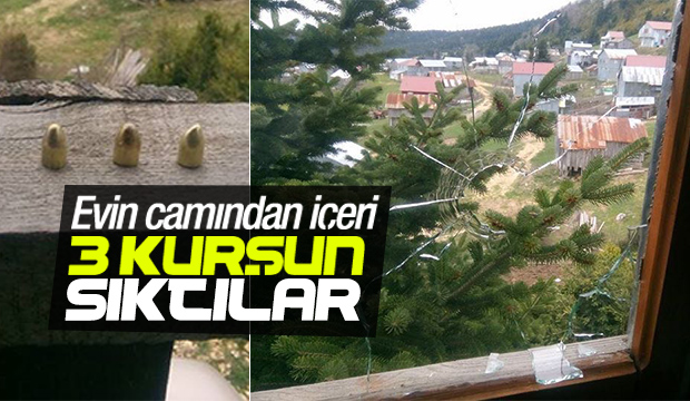 Akyazı Yanık Yaylasında Evi Kurşunladılar