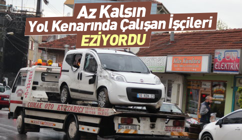 Akyazı Yenicami Mevkiinde Trafik kazası
