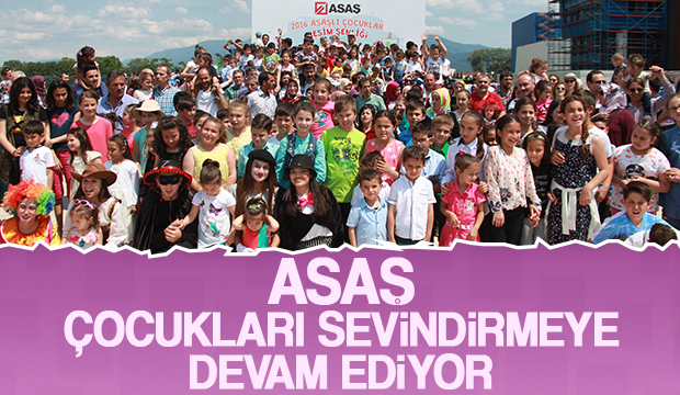 ASAŞ 19 Mayıs etkinlikleri ile çalışanlarının çocuklarını sevindirmeye devam ediyor