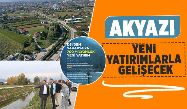 Akyazı’da 3 yeni proje hayata geçirilecek