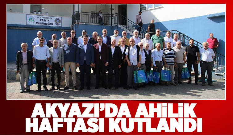  Akyazı’da Ahilik Haftası kutlandı