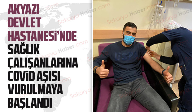 Akyazıda aşılama başladı