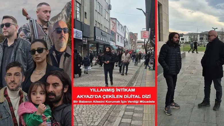 Akyazı’da çekilen YouTube dizisinin yeni bölümü yayında
