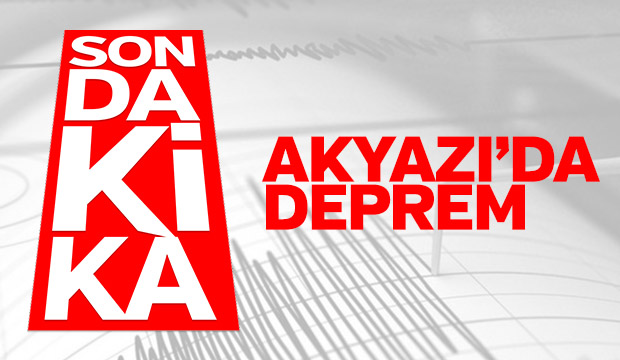 Akyazıda Deprem