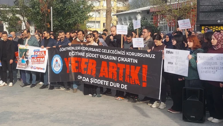 Akyazı’da Eğitimde Şiddete Tepki: Sendikalardan Ortak Basın Açıklaması
