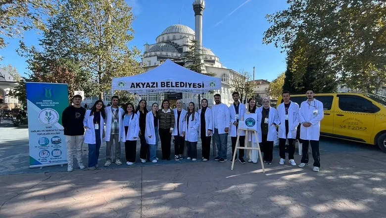 Akyazı’da kan şekeri ve tansiyon taraması yapıldı