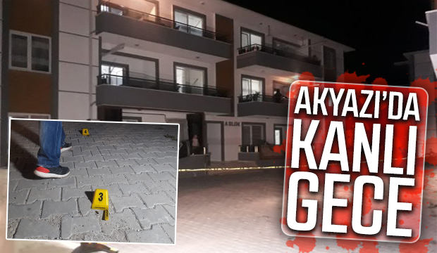Akyazıda kanlı gece