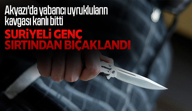 Akyazı'da kavga kanlı bitti