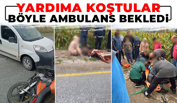 Akyazı’da kaza: 2 yaralı