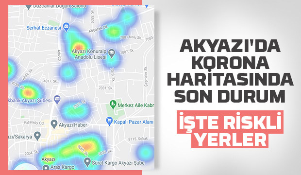 Akyazıda koronada son durum