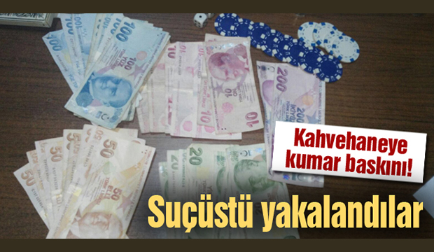 Akyazı'da kumar baskını 