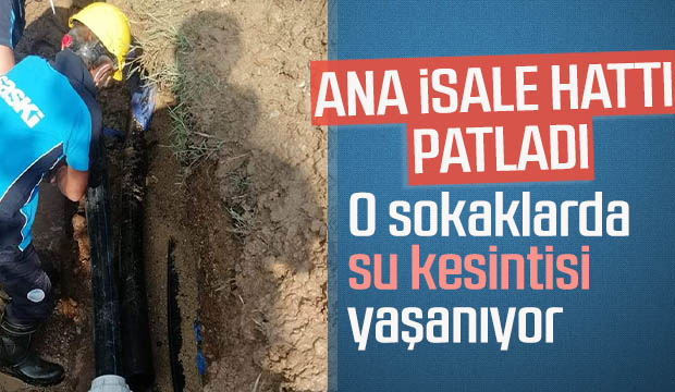 Akyazıda su kesintisi