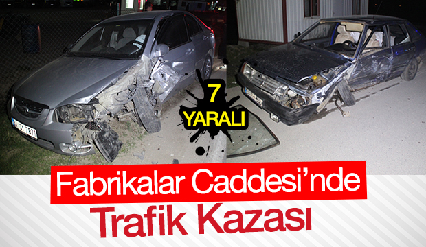 Akyazıda Trafik Kazası