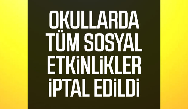 Akyazıda tüm Program ve Etkinlikler iptal edildi