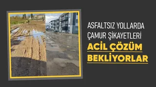 Akyazı’da vatandaşın çamur şikayeti; Mıcır serilsin
