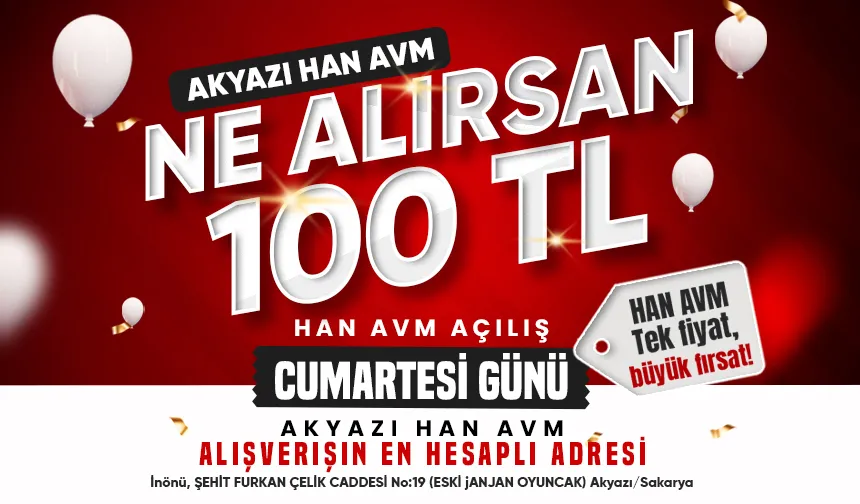 Akyazı’da yepyeni bir alışveriş deneyimi başlıyor!