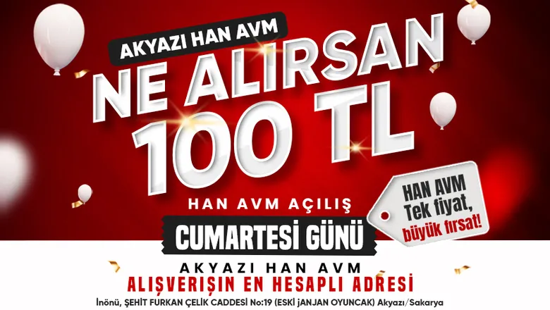 Akyazı’da yepyeni bir alışveriş deneyimi başlıyor!