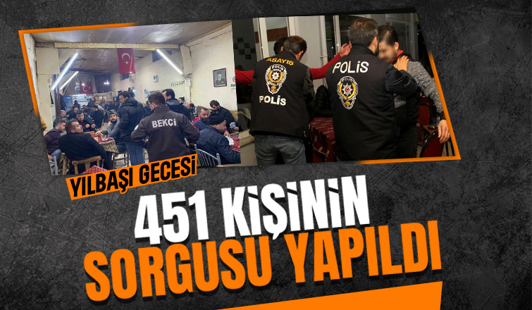 Akyazıda yılbaşı denetimlerinin sonucu açıklandı