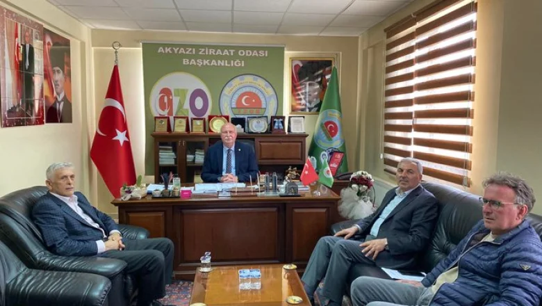 Akyazı’da Ziraat Odası’na Ziyaret