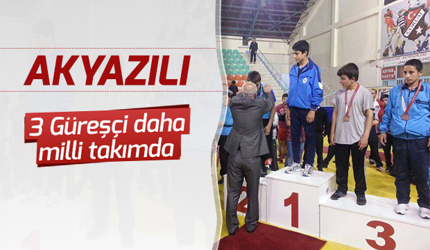 AKYAZILI 3 GÜREŞÇİ DAHA MİLLİ TAKIMDA