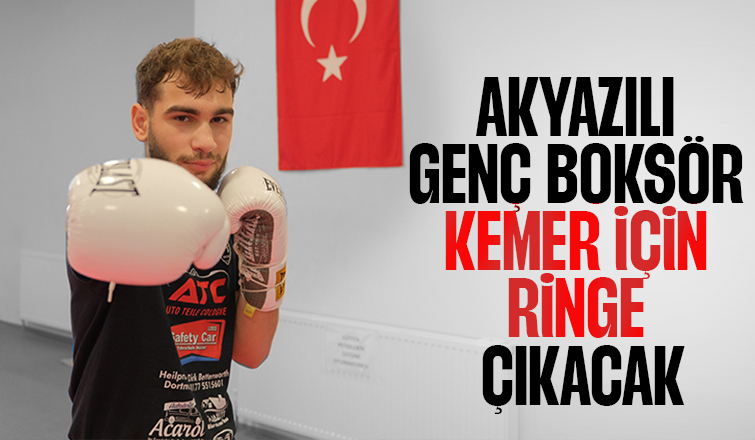 Akyazılı boksörün hedefi şampiyonluk
