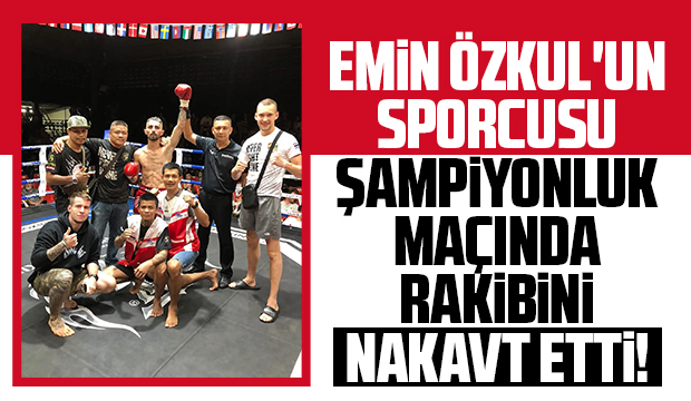 Akyazılı Emin Özkul'un öğrencisi gururlandırdı