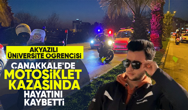 Akyazılı genç motosiklet kazasında hayatını kaybetti