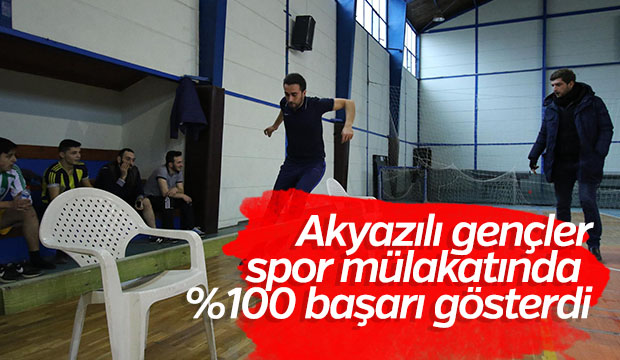 Akyazılı Gençlerin POMEM Spor Mülakatı Başarısı