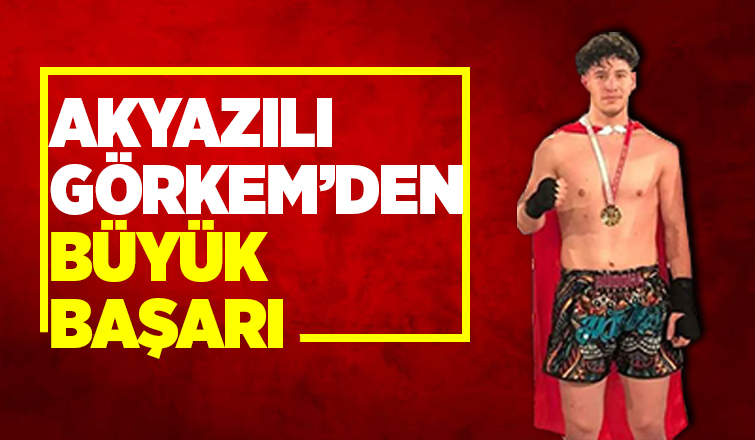 Akyazılı Görkem İranlı rakibini yendi