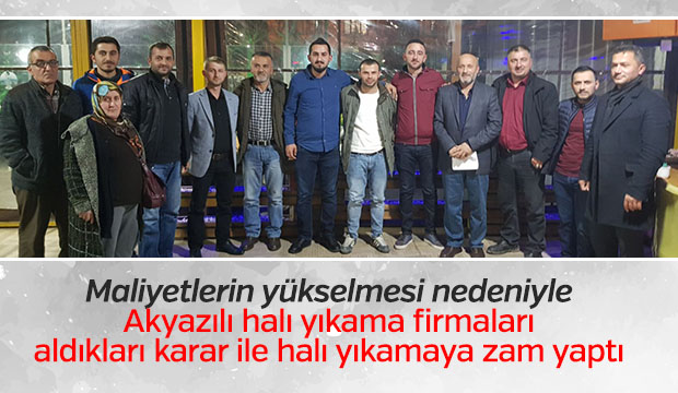 Akyazılı Halıcılar 1 TL Zam Yaptı