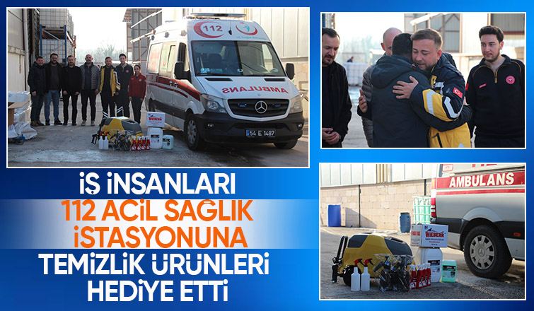 Akyazılı iş insanlarından anlamlı hediye