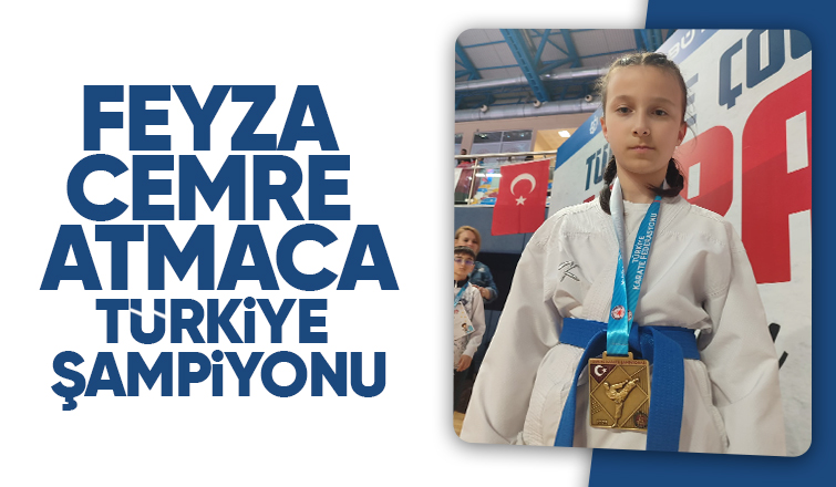 Akyazılı karateci Türkiye Şampiyonu oldu