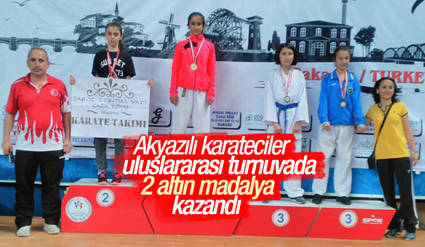 Akyazılı Karateciler Altın Madalyasız Dönmüyor