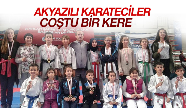 AKYAZILI KARATECİLER ÇOŞTU BİR KERE