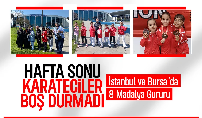 Akyazılı Karatecilerden Hafta Sonu Madalya Yağmuru