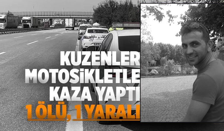 Akyazılı kuzenler motosikletle kaza yaptı: 1 ölü, 1 yaralı