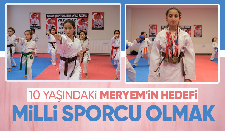 Akyazılı Meryem in hedefi şampiyonluk