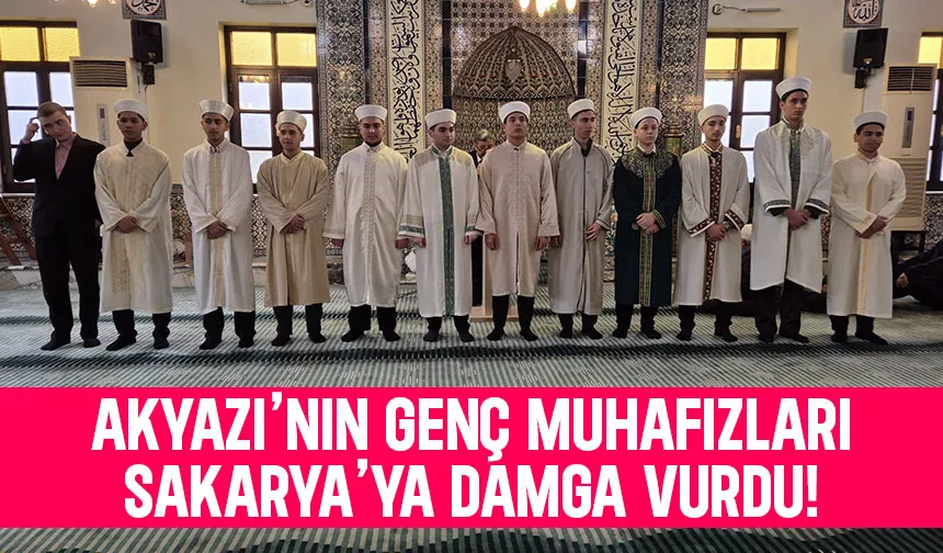 Akyazılı öğrenciler elde ettikleri derecelerle gururlandırdı