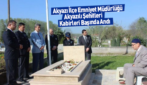 Akyazılı Şehitler İçin Dua Edildi