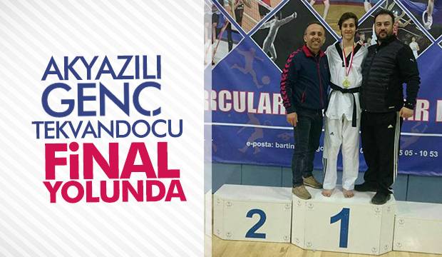 Akyazılı Tekvandocu Final Yolunda