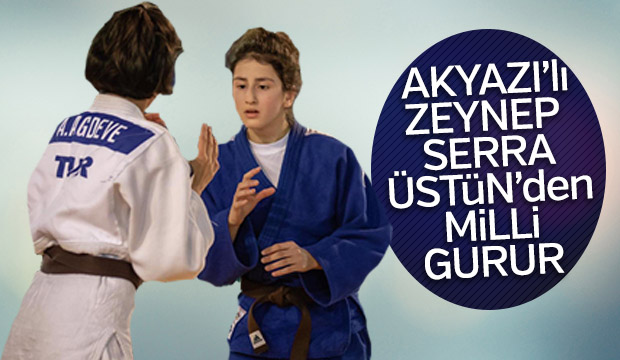 Akyazılı Zeynep ten Milli gurur