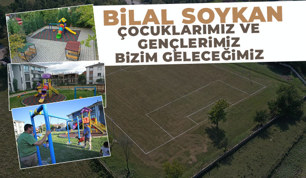 Akyazı’nın mahalleleri park ve spor alanları ile güzelleşiyor