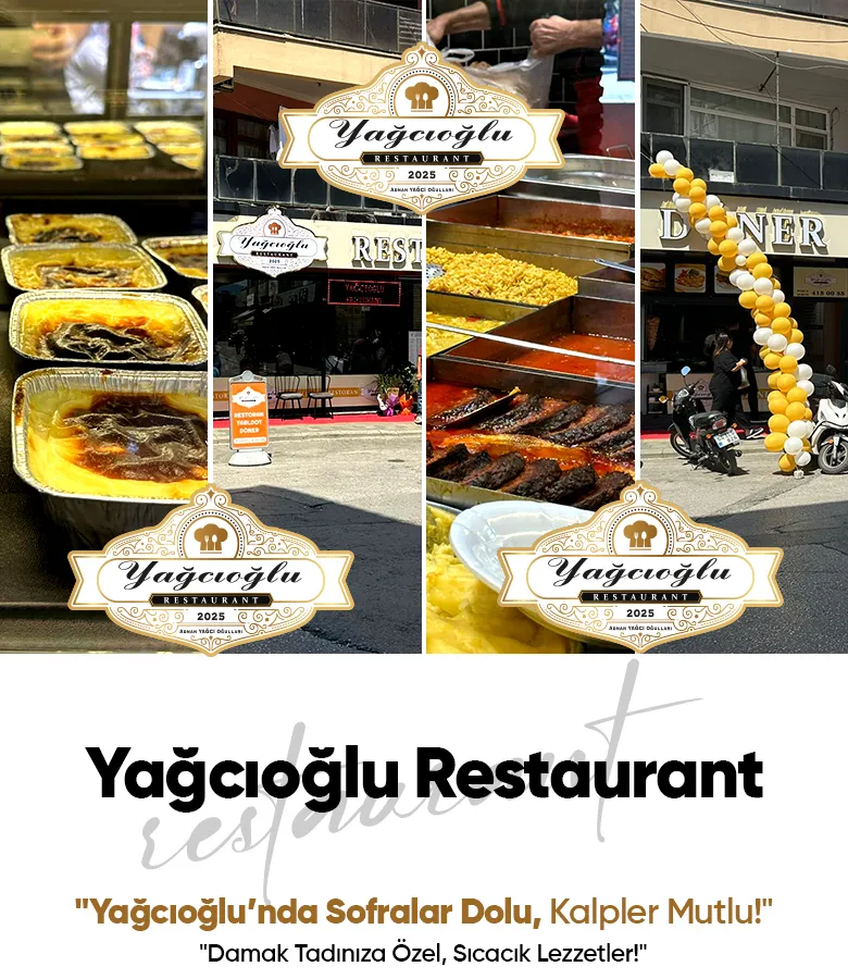 Akyazı’nın Yeni Lezzet Durağı: Yağcıoğlu Restaurant Artık Hizmetinizde!