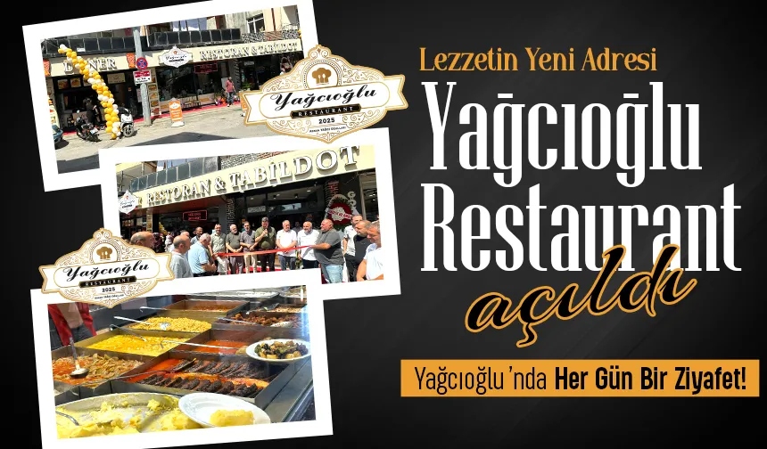 Akyazı’nın Yeni Lezzet Durağı: Yağcıoğlu Restaurant Artık Hizmetinizde!